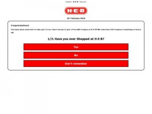Скриншот главной страницы сайта h-e-b2019.com