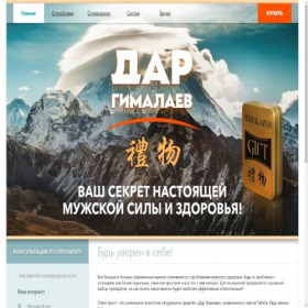 Скриншот главной страницы сайта h-gift.ru