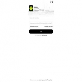 Скриншот главной страницы сайта h5.forticards.com