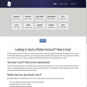 Скриншот главной страницы сайта hackroblo.com