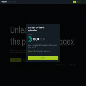 Скриншот главной страницы сайта haqqex.com