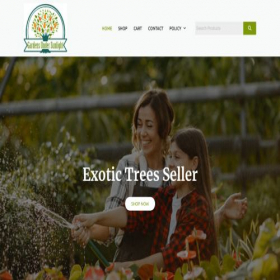 Скриншот главной страницы сайта hardtofindtrees.com