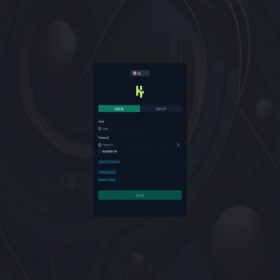 Скриншот главной страницы сайта harill-tech.co