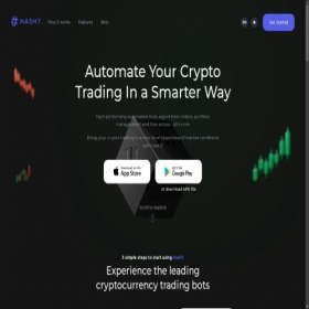 Скриншот главной страницы сайта hash7.io