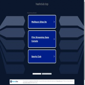 Скриншот главной страницы сайта hashclub.top