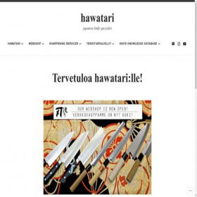 Скриншот главной страницы сайта hawatari.com