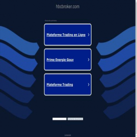 Скриншот главной страницы сайта hbcbroker.com