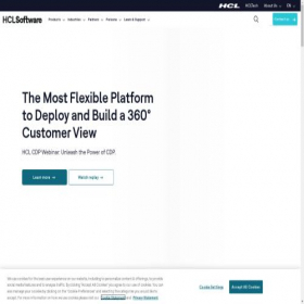 Скриншот главной страницы сайта hcltechsw.com