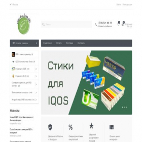 Скриншот главной страницы сайта healcier.site