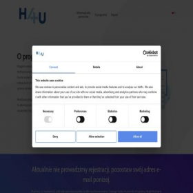 Скриншот главной страницы сайта health4ukraine.com