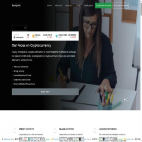 Скриншот главной страницы сайта hedgetrade.pro