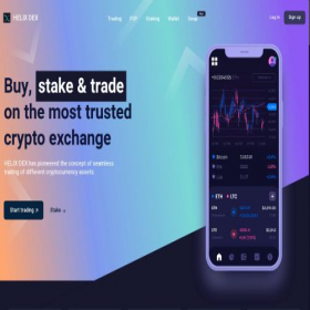 Скриншот главной страницы сайта helixdex.com