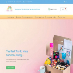 Скриншот главной страницы сайта hello-baby.online