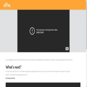 Скриншот главной страницы сайта helloeffie.com