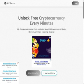 Скриншот главной страницы сайта helpfpcoin.site