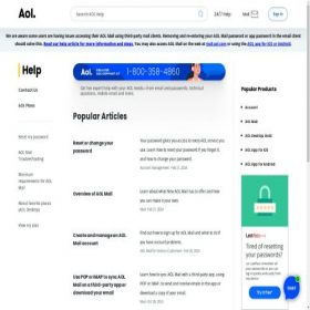 Скриншот главной страницы сайта helpisp.netscape.com