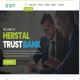 Скриншот главной страницы сайта herstal-trst.com