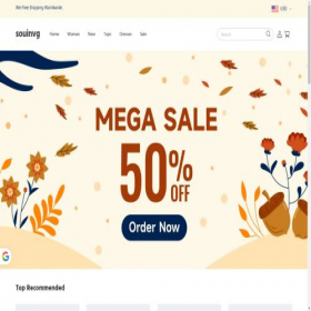 Скриншот главной страницы сайта heuinvg.shop