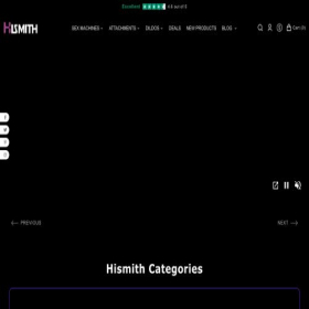 Скриншот главной страницы сайта hismith.co.uk
