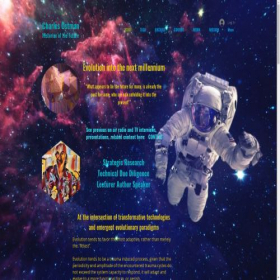Скриншот главной страницы сайта historianofthefuturex.com