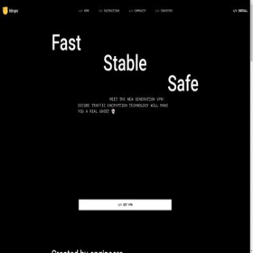 Скриншот главной страницы сайта hit-vpn.net