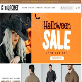 Скриншот главной страницы сайта hitjacket.com