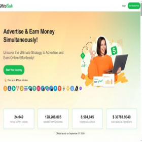 Скриншот главной страницы сайта hitzcash.com
