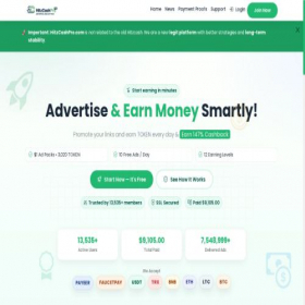 Скриншот главной страницы сайта hitzcashpro.com