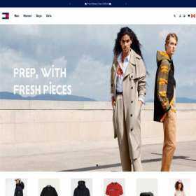 Скриншот главной страницы сайта hllfiger-canada.com