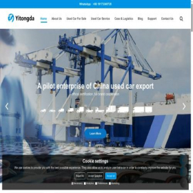 Скриншот главной страницы сайта hnucar.com