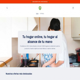 Скриншот главной страницы сайта hogaronline.store