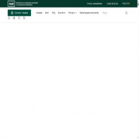 Скриншот главной страницы сайта hold.com.ua