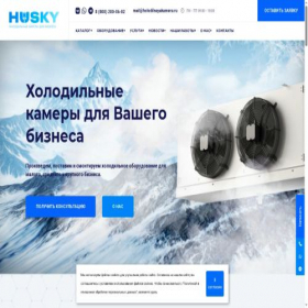 Скриншот главной страницы сайта holodilnayakamera.ru