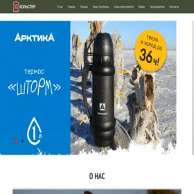 Скриншот главной страницы сайта holster-fish.ru