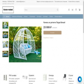 Скриншот главной страницы сайта home-mebel24.ru