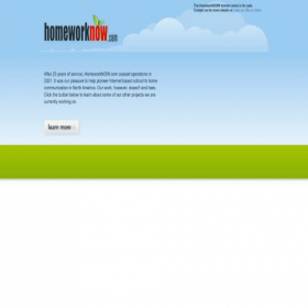 Скриншот главной страницы сайта homeworknow.com
