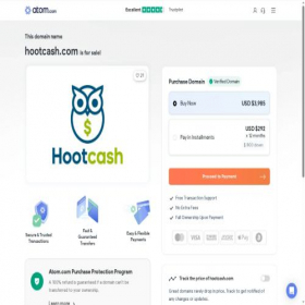 Скриншот главной страницы сайта hootcash.com