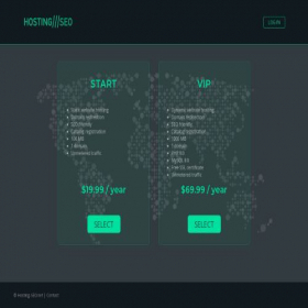 Скриншот главной страницы сайта hosting-seo.net