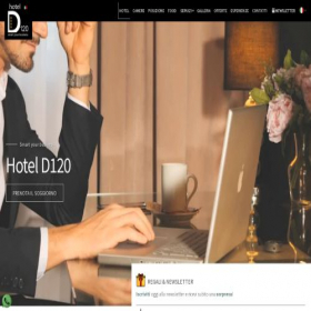 Скриншот главной страницы сайта hoteld120.com