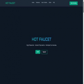 Скриншот главной страницы сайта hotfaucet.in