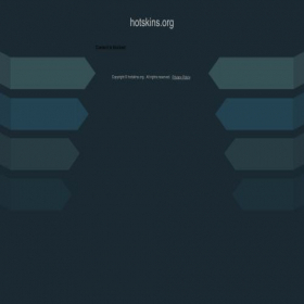 Скриншот главной страницы сайта hotskins.org