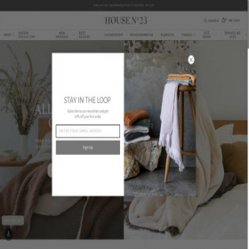 Скриншот главной страницы сайта houseno23.com