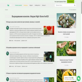 Скриншот главной страницы сайта hs420.net