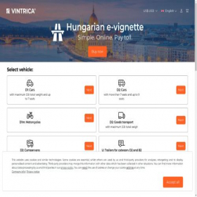 Скриншот главной страницы сайта hu-vignette.com