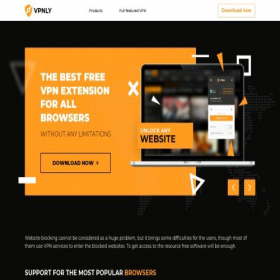 Скриншот главной страницы сайта hub-vpn.club