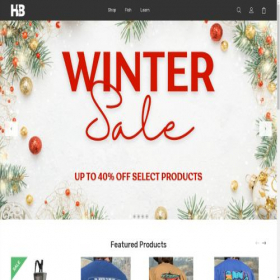 Скриншот главной страницы сайта hunterbanks.com