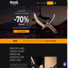 Скриншот главной страницы сайта huusk-original.com