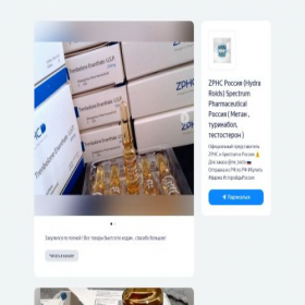 Скриншот главной страницы сайта hydra-roids.clients.site