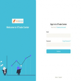 Скриншот главной страницы сайта i.xtradecenter.com