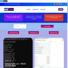 Скриншот главной страницы сайта iaasteam.com
